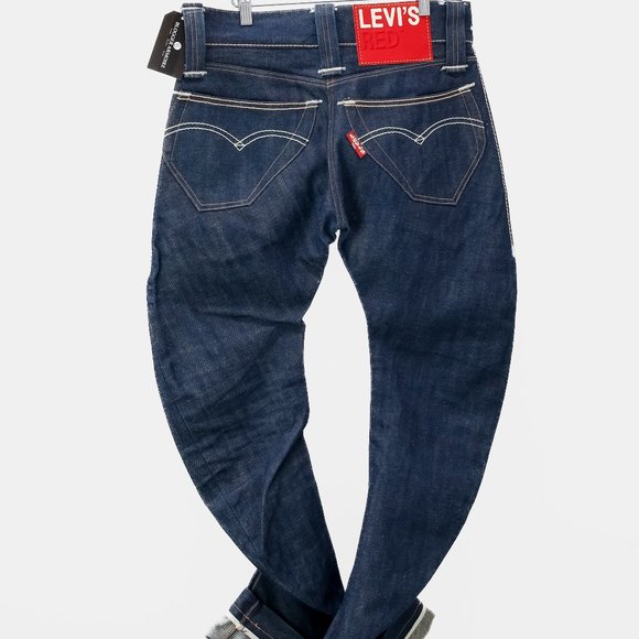 Levi's Red Collection 2007 Raw Denim Bowleg Jeans - Picture 2 of 11
